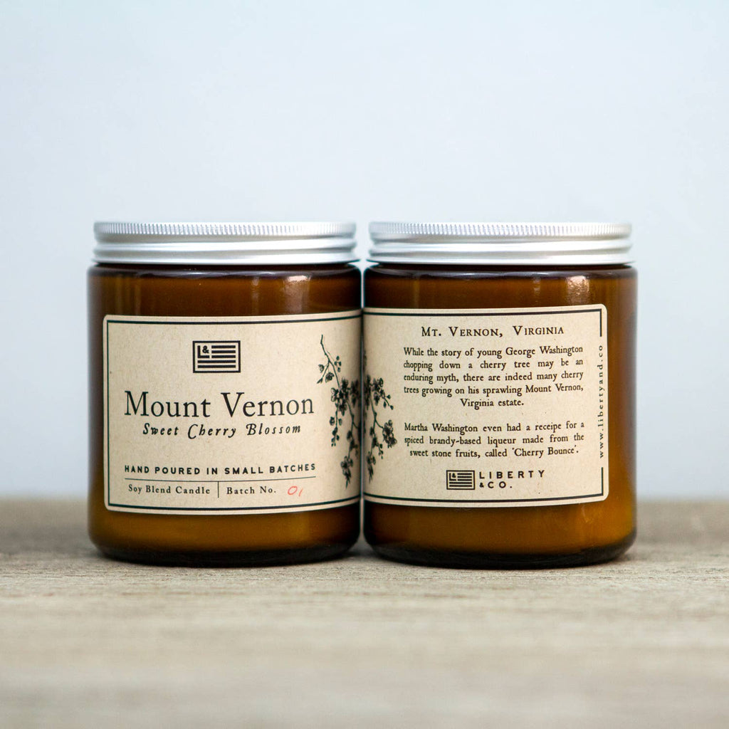 Mount Vernon Soy Blend Candle