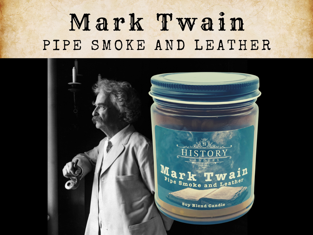 History Candles - MARK TWAIN Candle