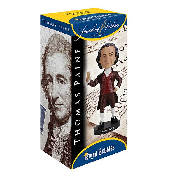 Royal Bobbles - Royal Bobbles Thomas Paine V2 Collectible Bobblehead Statue