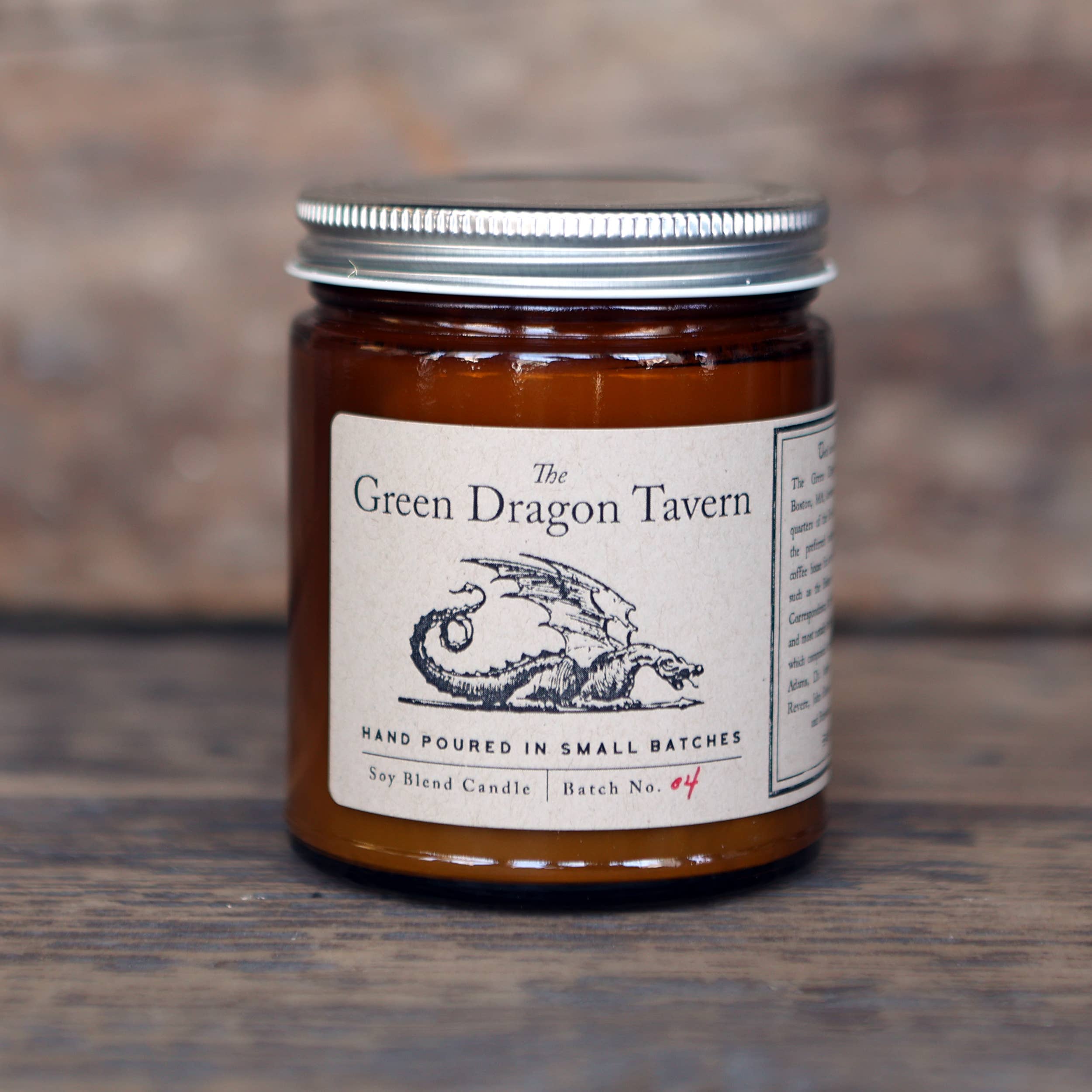 Green Dragon Tavern Soy Blend Candle