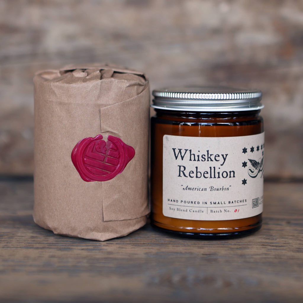 Whiskey Rebellion Soy Blend Candle