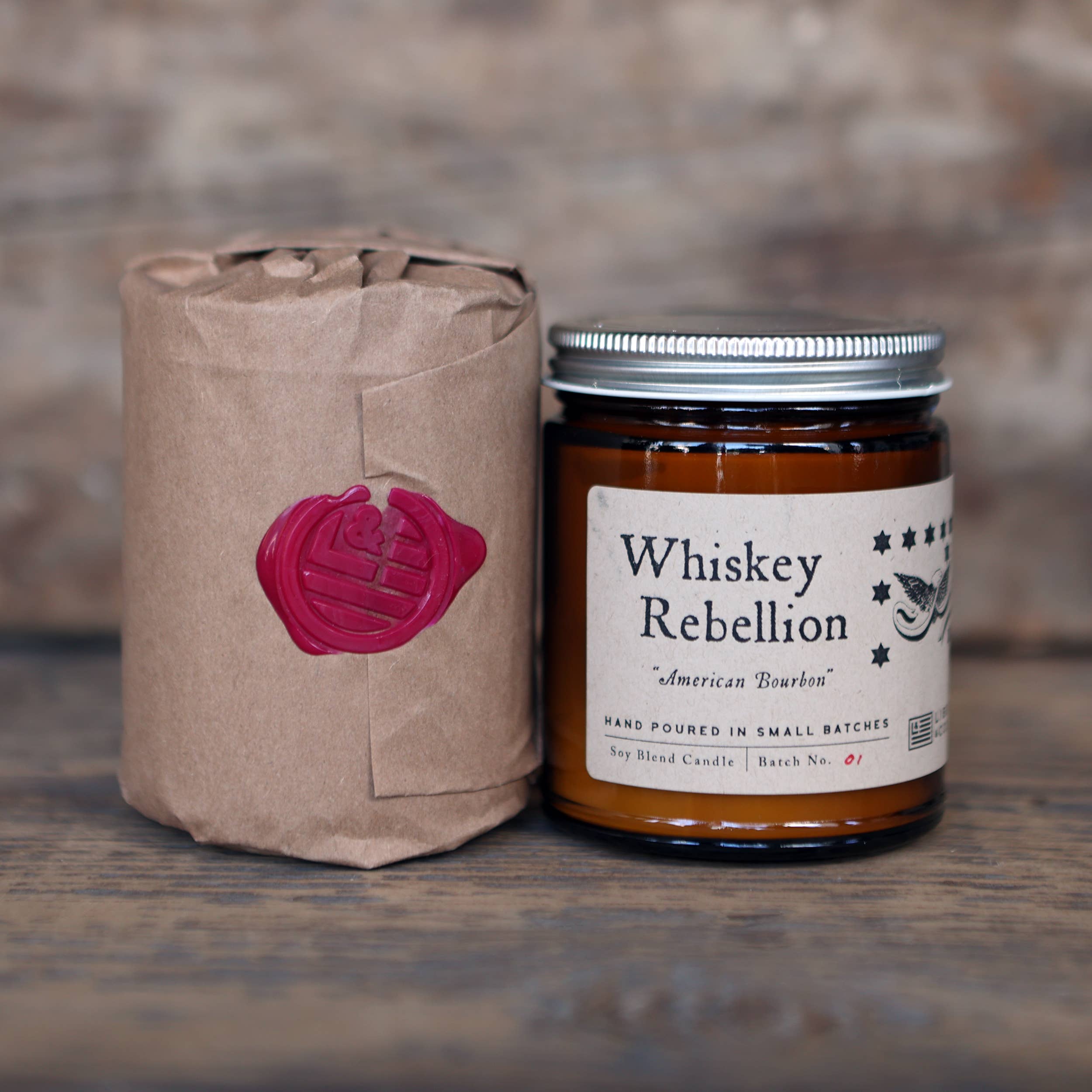 Whiskey Rebellion Soy Blend Candle