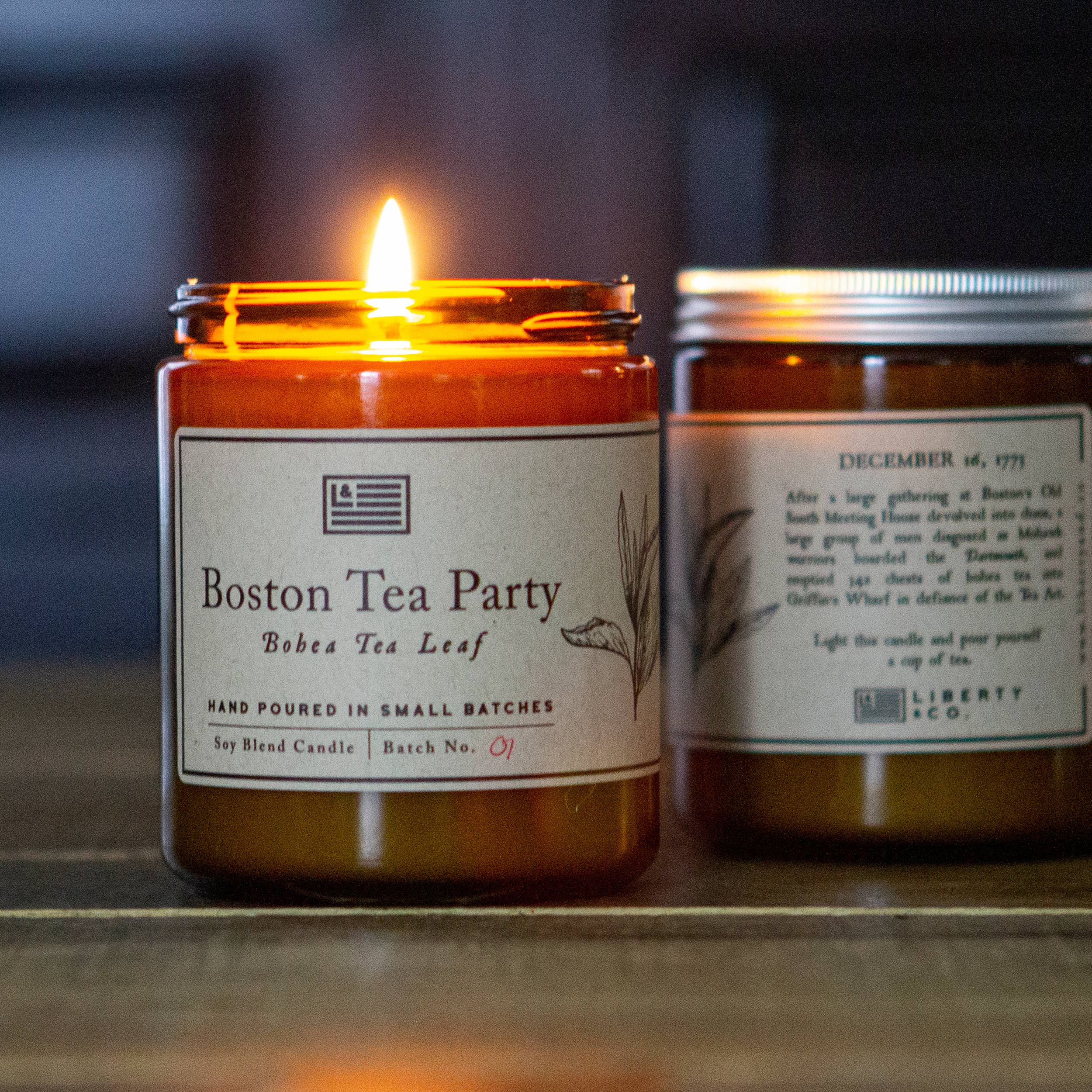 Boston Tea Party Soy Blend Candle